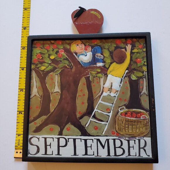 Nancy Thomas 2003 September Plaque from Children's Series - Picture 7 of 10